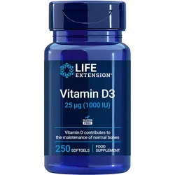 Vitamin D3 25 Ug (1000 Ie) 250 ST