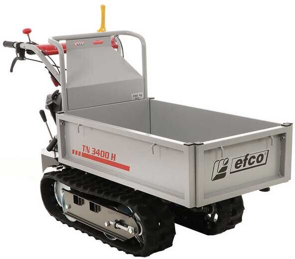 Efco TN 3400 H - Motocarriola cingolata cassone estensibile - Portata 350Kg