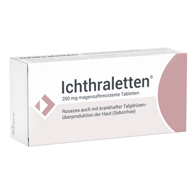 Ichthyol-Gesellschaft Cordes Hermanni & Co. (GmbH & Co.) KG ICHTHRALETTEN 200 mg magensaftresistente Tabletten 168 St 17506962