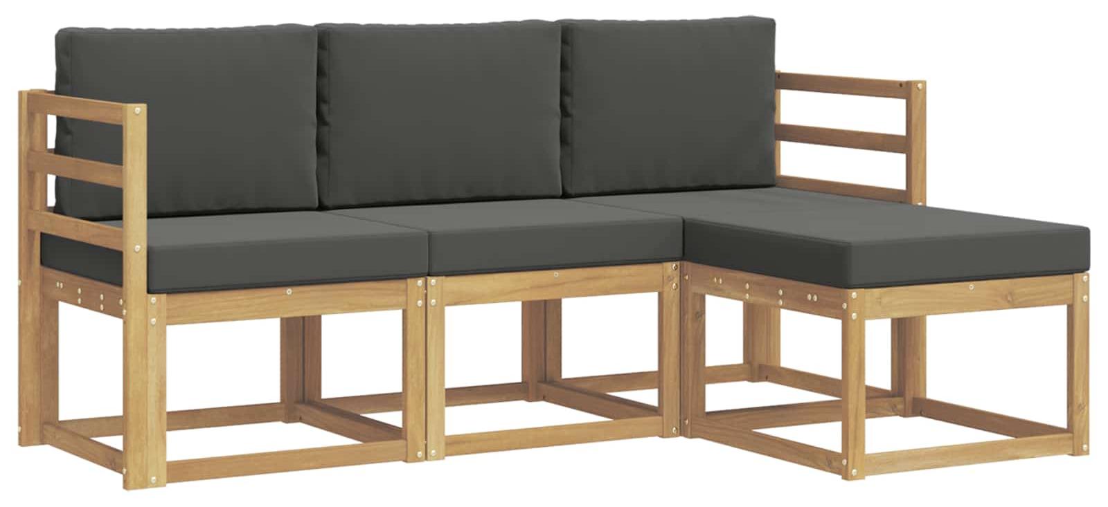 Outdoor-Sofagarnitur 4 pcs