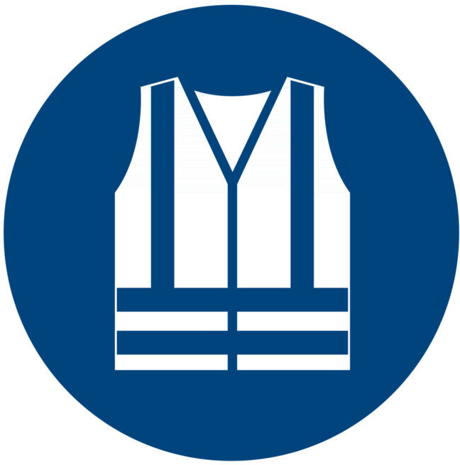 Panneaux d'obligation Gilet de signalisation obligatoire, Type: 02200 ; nVent HOFFMAN (K160.06.370)