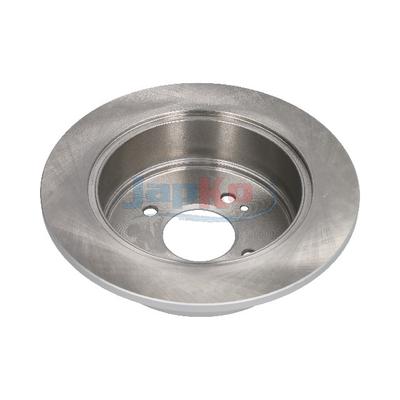 JAPKO Bremsscheibe 61h01c Hinterachse voll 262mm 10mm für HYUNDAI (BEIJING) KIA