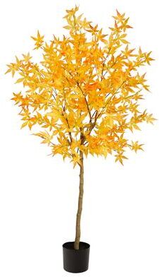 Nearly Natural 5' Autumn Maple Artificial Fall Tree