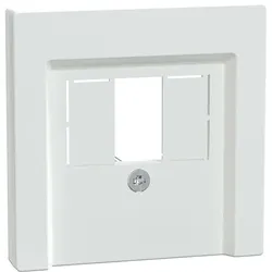 Merten Zentralplatte aws/gl für Anschlussdose 296025