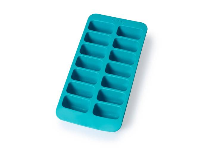 Lékué Moule à glaçons rectangulaire avec couvercle Lékué Turquoise