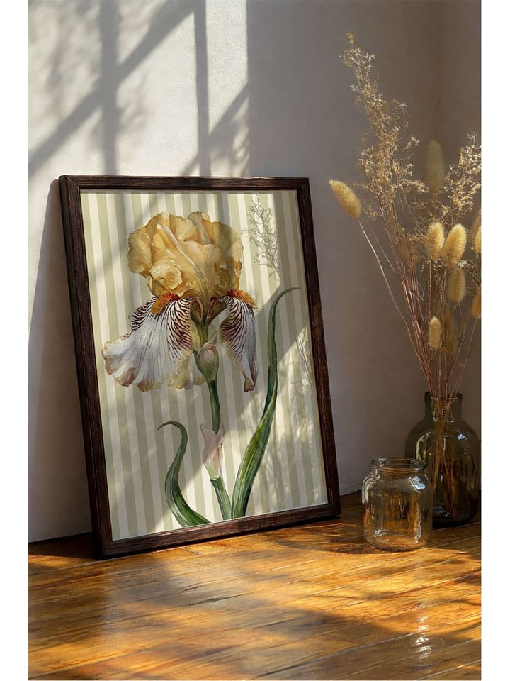 ABERTO DESIGN Gerahmter Kunstdruck - (B)33 x (H)48 cm - onesize
