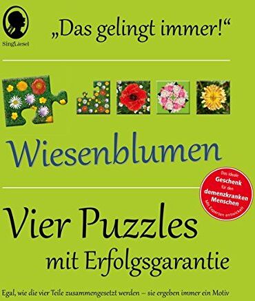 SingLiesel Verlag - Das Gelingt-immer-Puzzle Wiesenblumen: Frustfrei puzzlen! - Preis vom 12.10.2026 11:37:12 h
