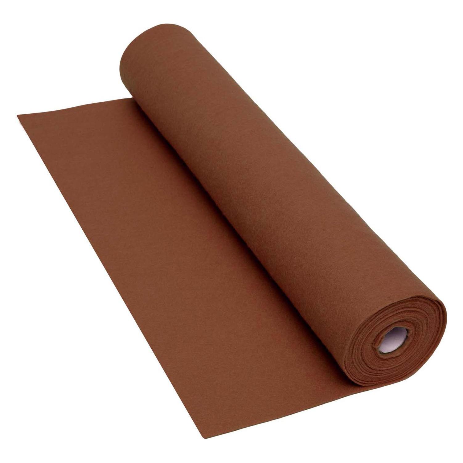 Colorations - Braune Filzrolle - 160 g/m², 5 m x 45 cm (55623555)