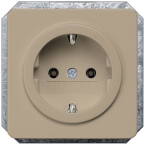 Siemens Schalterprogramm Steckdosen-Abdeckung Bronze 5UH1225 1St.