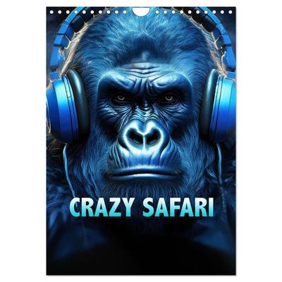 Crazy Safari (Wandkalender 2026 DIN A4 hoch), CALVENDO Monatskalender