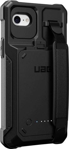 Urban Armor Gear WF0000044040 Ladecover Apple iPhone SE (2022), iPhone SE (2020) Schwarz integrierter Akku WF0000044040