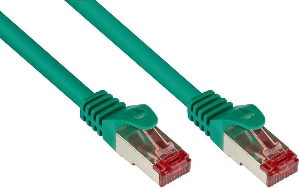 ALCASA netwerkkabel CAT6 S/FTP, 1 meter, groen, 250 MHz