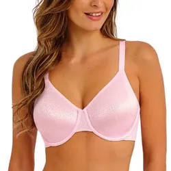 Wacoal BH Back Appeal Underwire Bra Hellrosa Nylon E 70 Damen