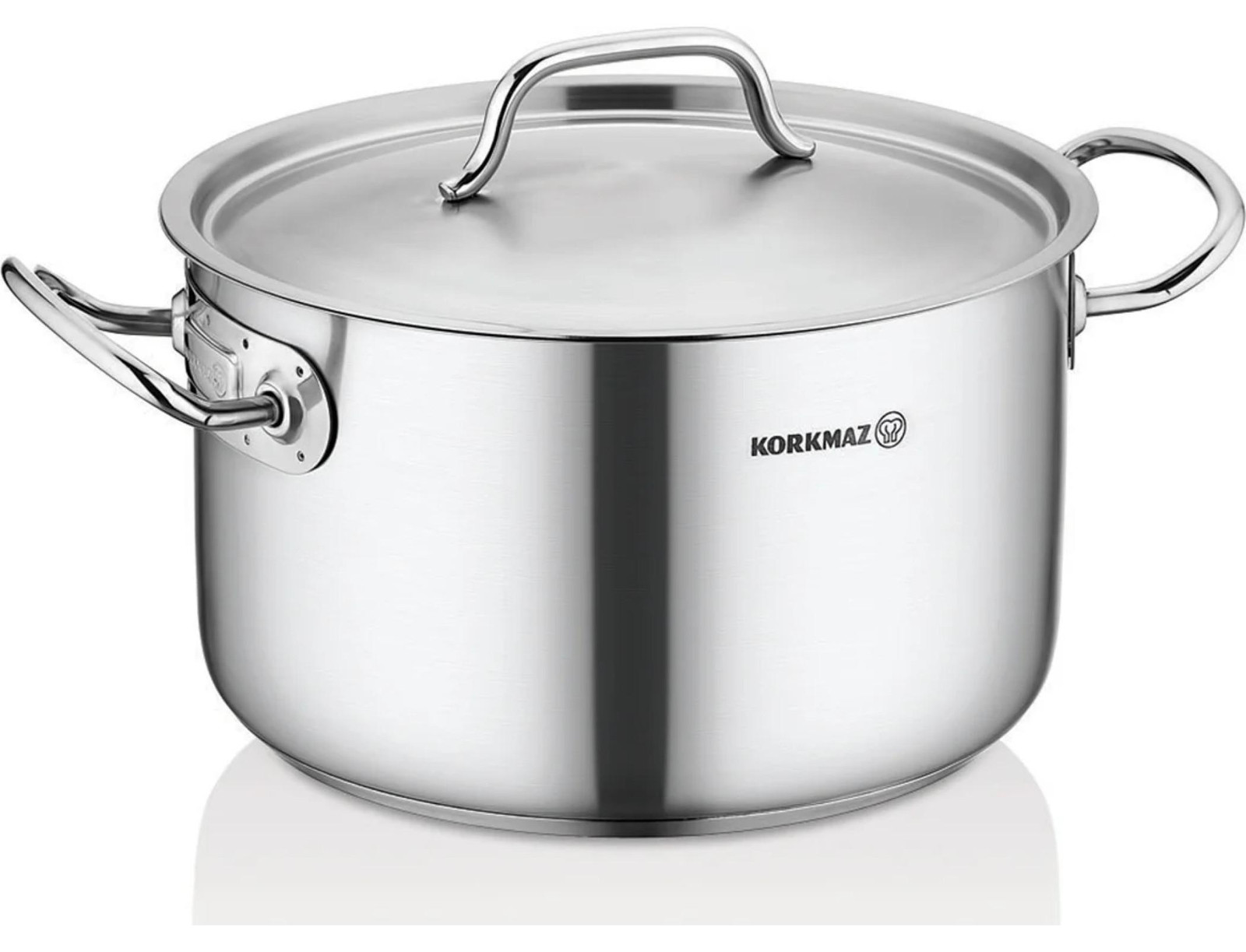 Korkmaz Proline Gastro roestvrijstalen pan, 31 liter