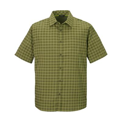 Funktionshemd KILLTEC "KOS 368 MN WVN SHRT", Herren, Gr. S, Normalgrößen, grün (kiwi), Obermaterial: 100% Polyester, Hemden, Atmungsaktiv, schnelltrocknend, wasserabweisend