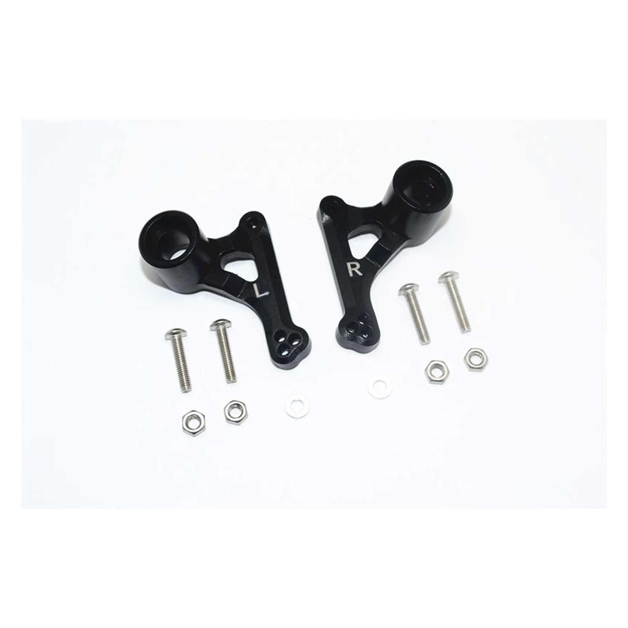 GPM aluminium umlenkhebel hinten schwarz trx 1/10 e-revo (GPMER2027RBK)