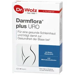 Dr. Wolz Darmflora* plus URO 40 St