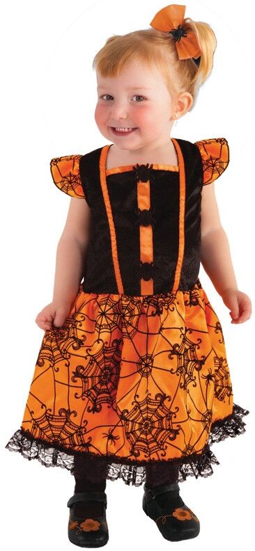 Déguisement preschool Sorcière orange 2-3 ans - Rubies