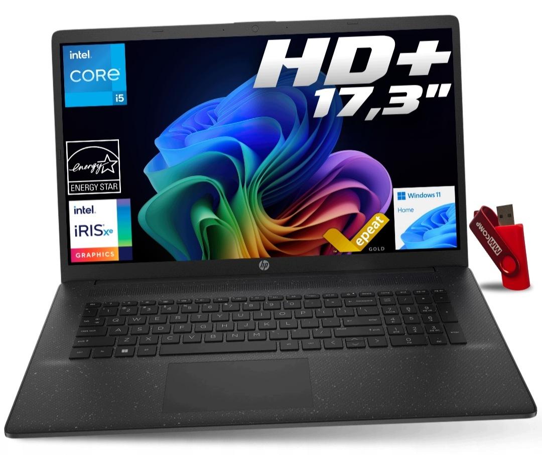 Laptop HP 17-CN3582NR, 17,3 Zoll, i5-1334U, 8GB, 512GB SSD, Win 11
