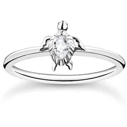 Thomas Sabo TR2401-051-14 Damen-Ring Silber Schildkröte, 52/16,6