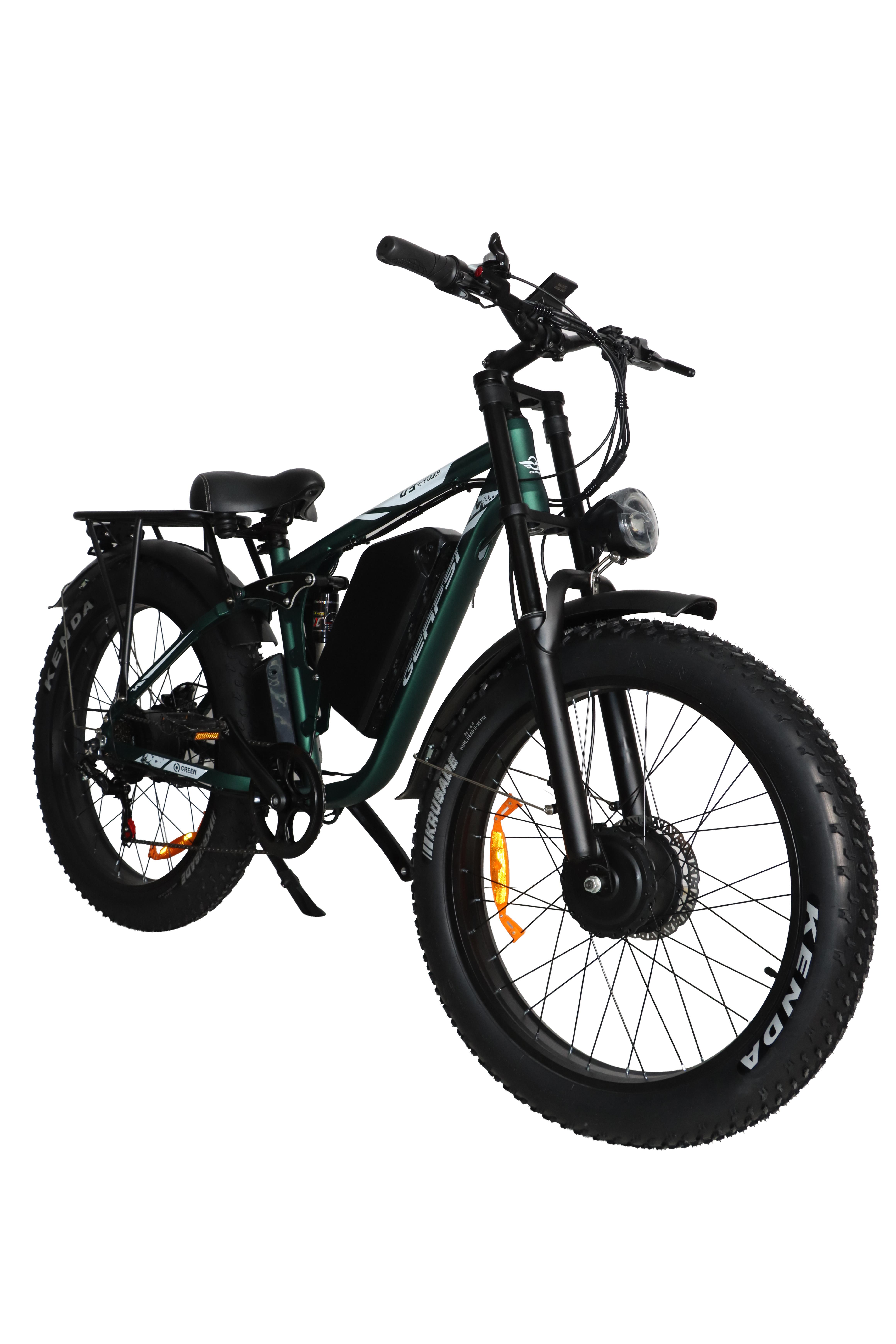 DP2603,52V 32Ah,26×4,0 Zoll Pannenschutz-Fat-Tires,Shimano 7-Gang,Reichweite 95-100 km