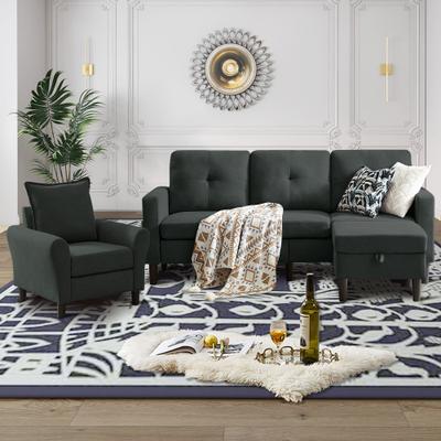 Pingliang Home 3 Pieces Living Room Sets