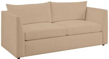 Somerset Outdoor Upholstered Sofa - Cast Camel - Ballard Designs