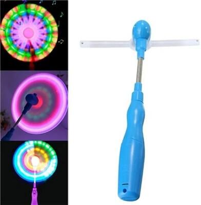 Inspire Essentials RainbowSpin LED Music Windmill Toy RainbowSpin LED Music Windmill Toy
