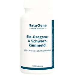NatuGena Bio-Oregano & Schwarzkümmelöl 90 St Kapseln