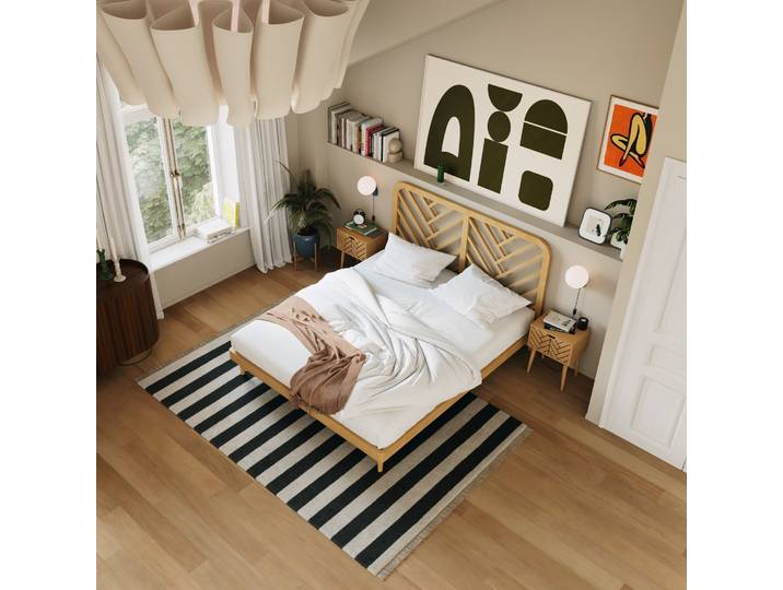 Houten bed Ali