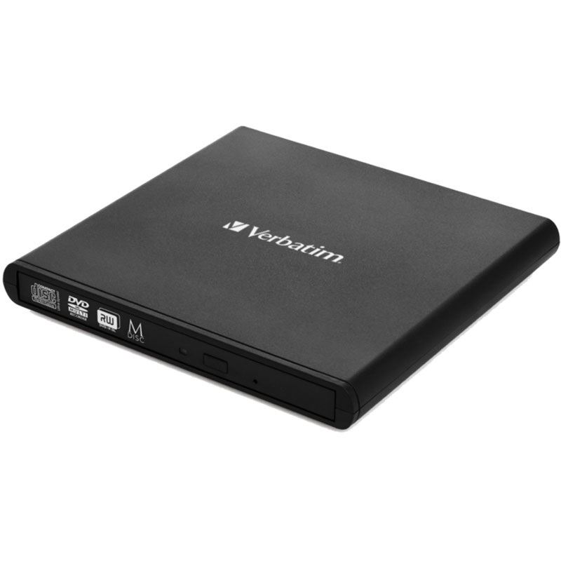 Verbatim DVW ext. Slimline USB2.0 CD/DVD Brenner o. Nero retail