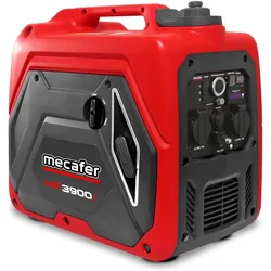 Mecafer, Spannungswandler, Generator mit Inverter-Technologie, elektrischem Starter und USB-Anschlüssen, leise und mobil