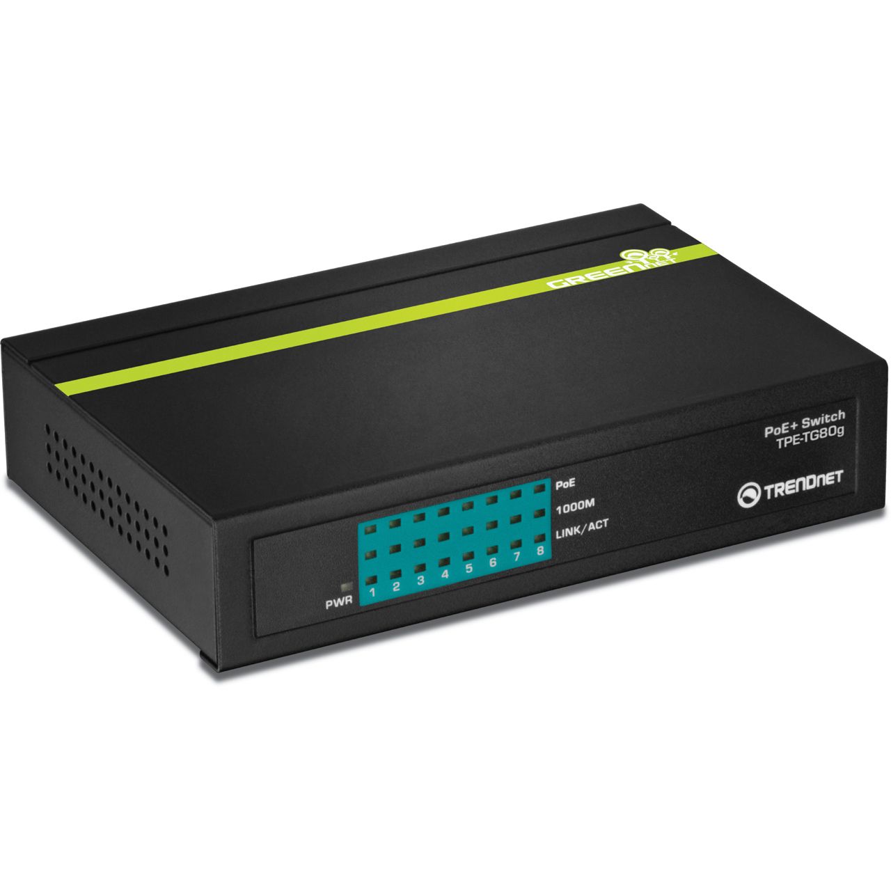 Trendnet TPE-TG80g 8x 10/100/1000 Mbit Desktop Switch