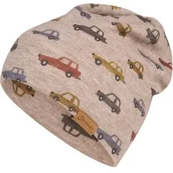 STERNTALER Beanie Autos, Größe 53 in Braun Braun