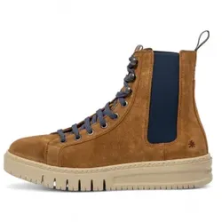 Art Unisex. 11779S1BN003_0MU Lederstiefeletten 1779S braun (36), Wohnung, Schnürsenkel, Lässig