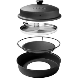 Omnia Stovetop Pizza Oven tragbarer Pizzaofen für Camping und Kochfeld