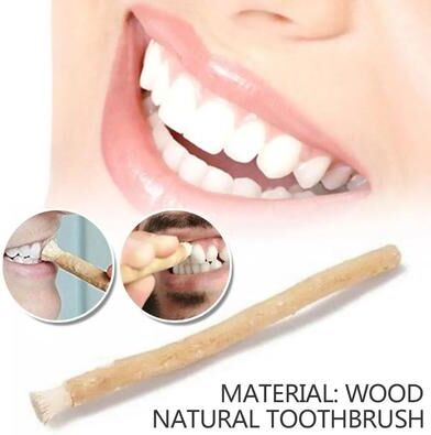 Inspired Living Natural Miswak Toothbrush Stick Siwak Tooth Stick For Fresh Breath & Brighter Teeth Natural Miswak Toothbrush Stick Siwak Tooth Stick For Fresh Breath & Brighter Teeth