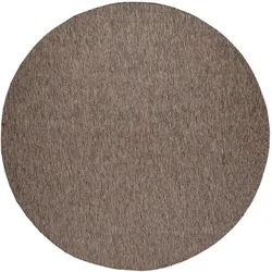 OUTDOORTEPPICH Taupe Ø 80 cm