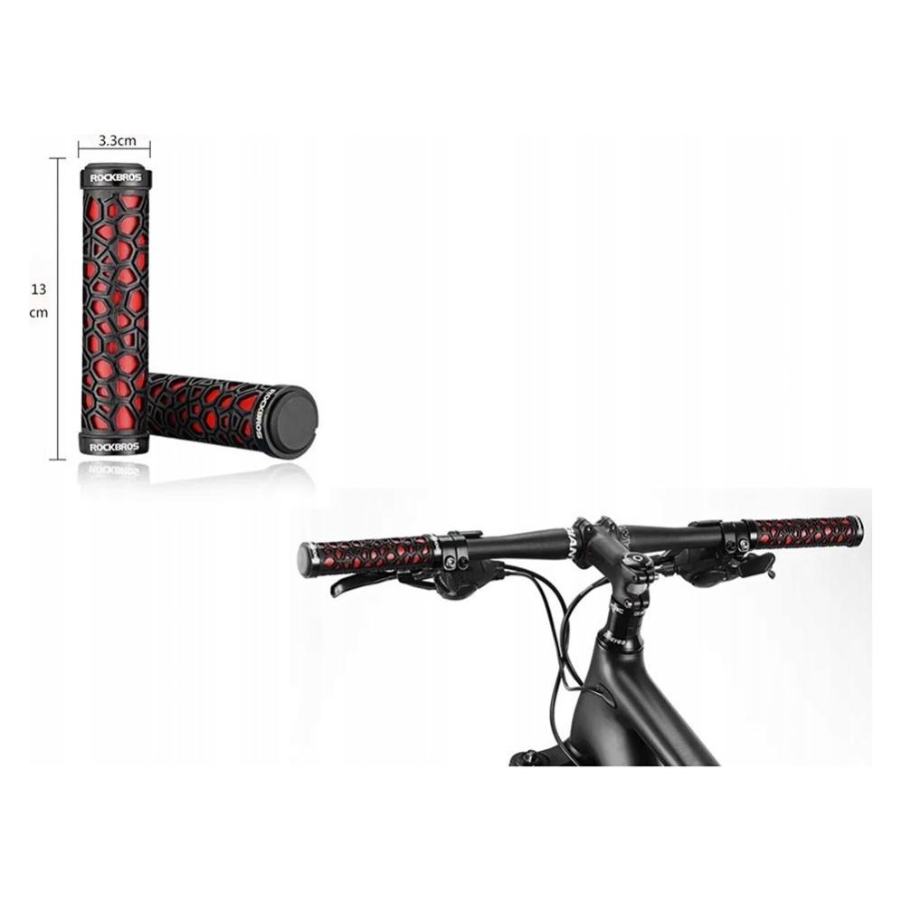 Rockbros 2017-14ARD Fahrrad Griffe - rot (1701423730)