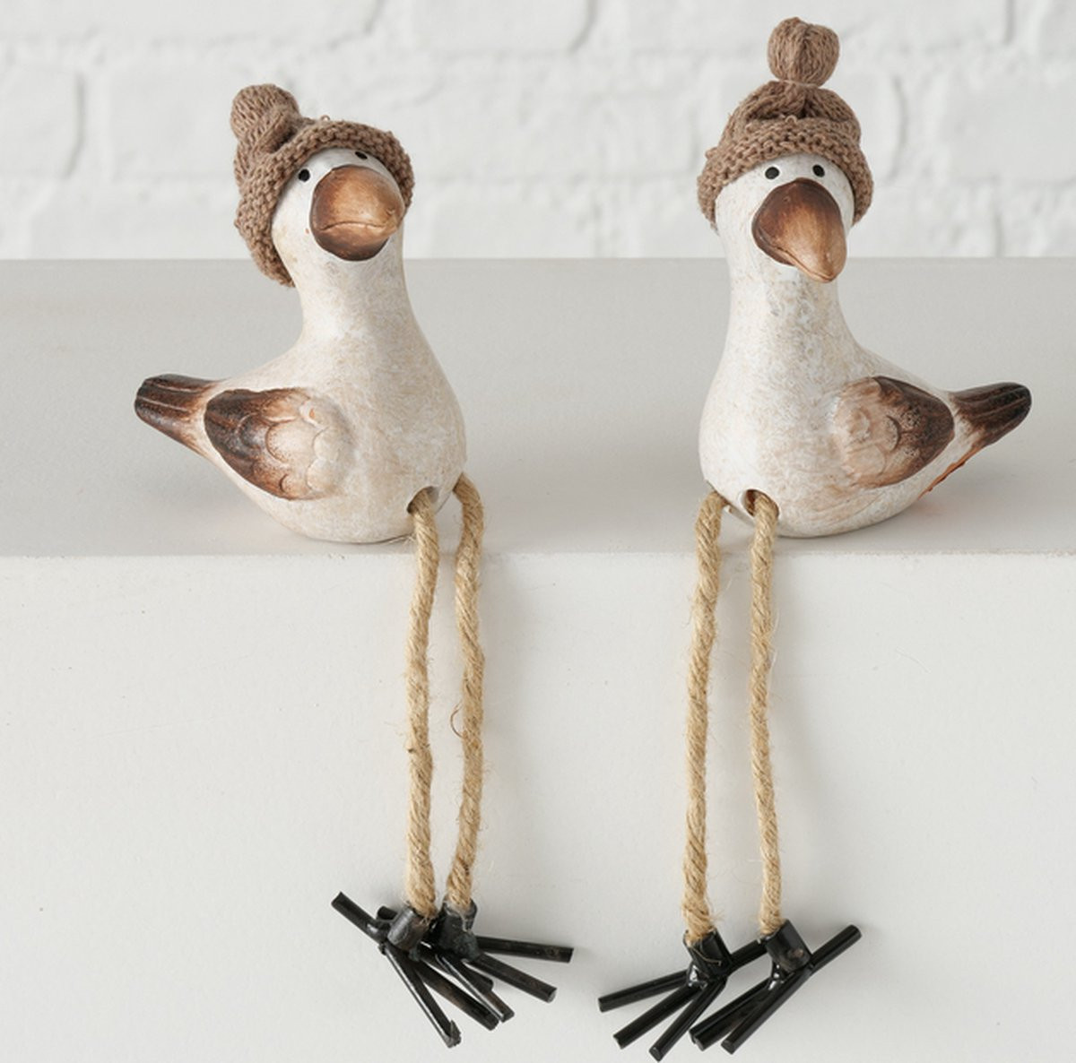 Boltze Home Figuur Simon Zeemeeuw Decoratie 22 cm