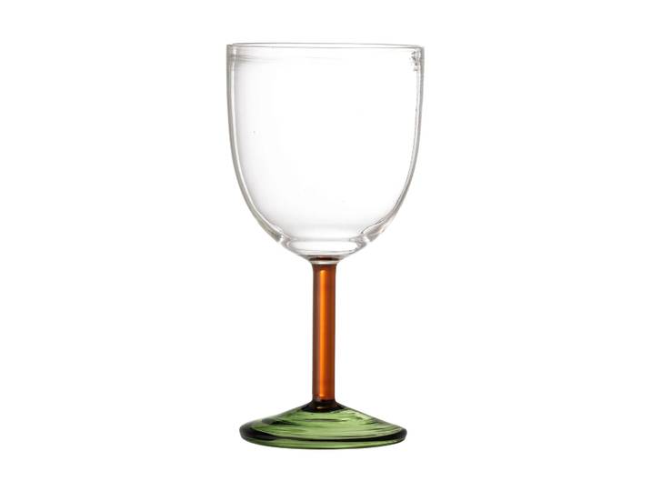 Bloomingville Verre à vin Martine 22 cl Vert