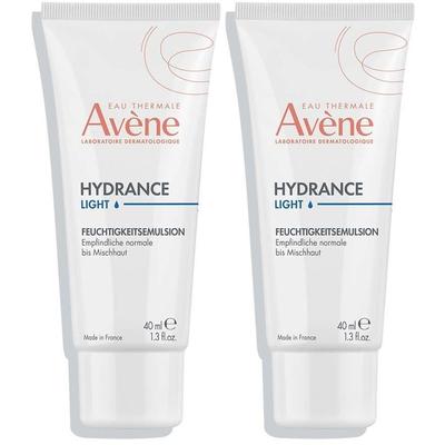 Avène Hydrance leicht Feuchtigkeitsemulsion x2 2x40 ml Emulsion