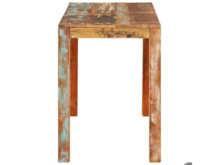 Neuf& 2163 Mobilier de cuisine - - Mode Table de salle à manger 110x55x76cm Bois massif de récupération 21.5 kg