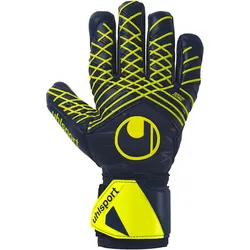 uhlsport Prediction Supersoft HN Torwarthandschuhe marine/weiß/fluo gelb 8