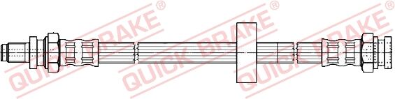 Quick Brake Bremsschlauch 32120 Für Smart