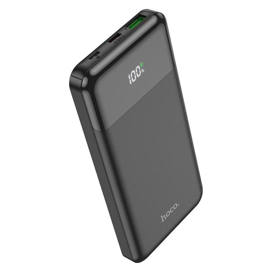 Hoco J102, 10000mAh, 20W, QC + PD, Schwarz (10000 mAh, 20 W) (54162692)