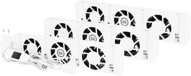 BlueBuilt Radiatorventilator Triple Pack