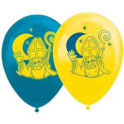Globos Europe 12-Zoll-Sinterklaas-Luftballons – 8 Stück. (8x)