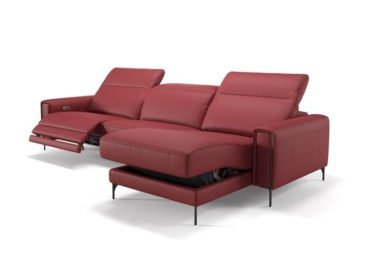 Leder Eckouch BELLAGIO Sitzecke Relaxsofa