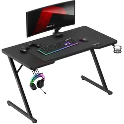 Huzaro Hero 2.4, Gaming Tisch, Schwarz